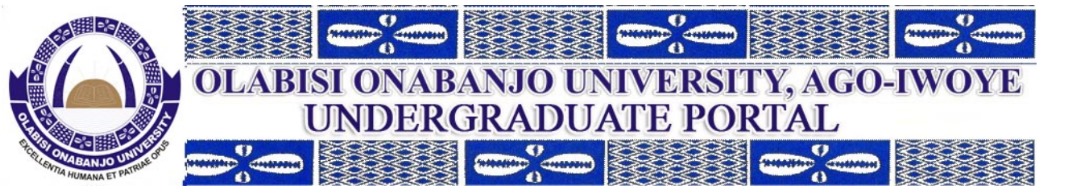Olabisi Onabanjo University Logo